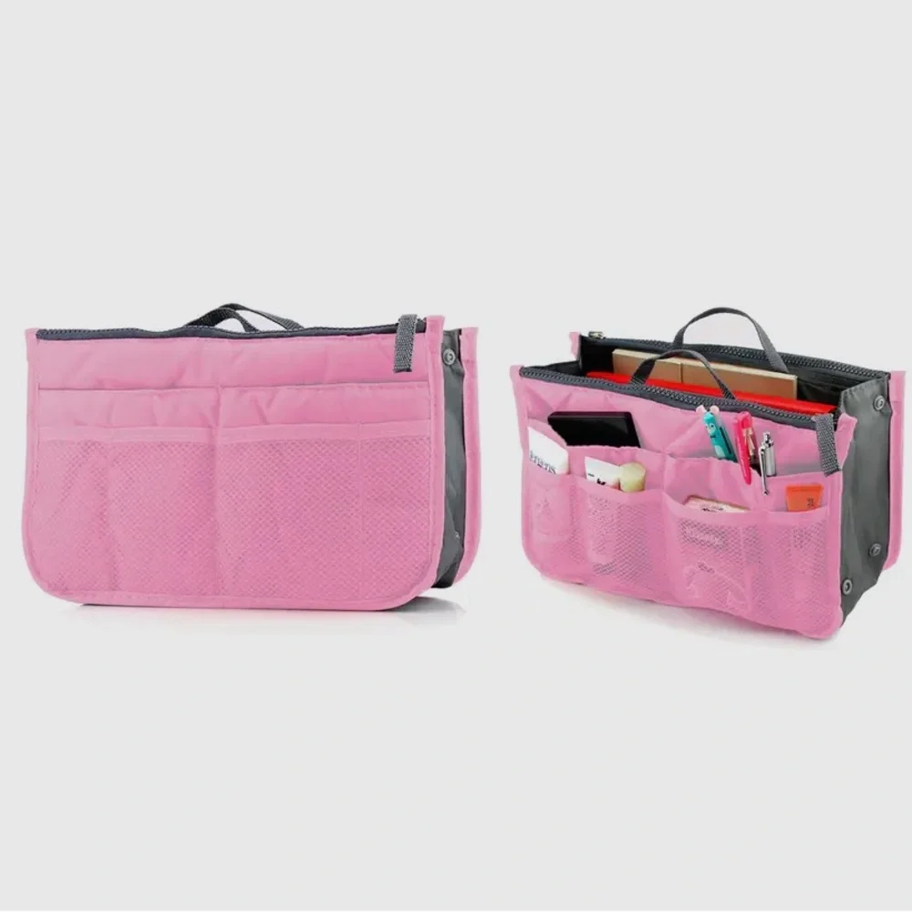 Travel Tote Handbag/Purse Insert Cosmetic Organizer
